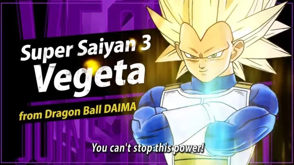 Dragon Ball Xenoverse 2 recibirá a Vegeta SSJ3