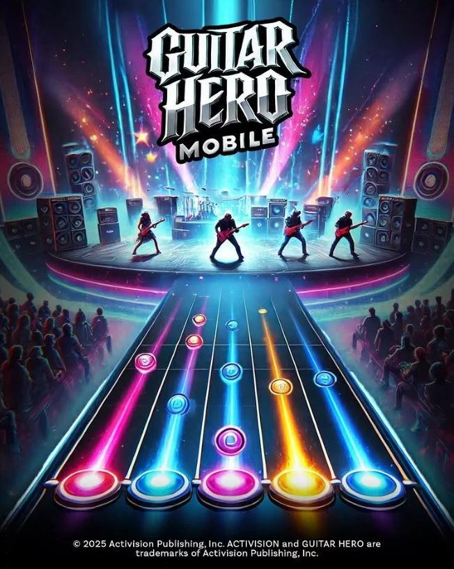 Anuncio oficial de Guitar Hero Mobile